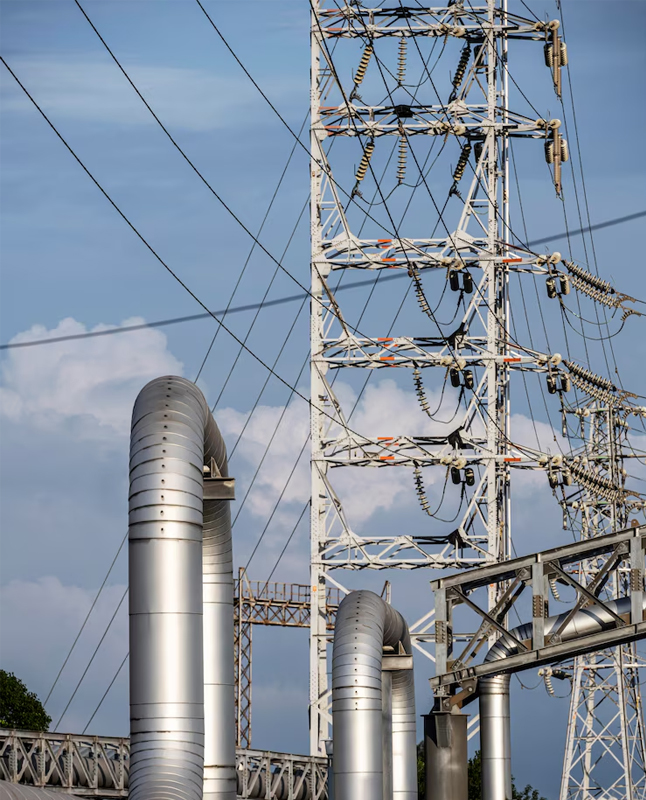 Power plant Inconel components